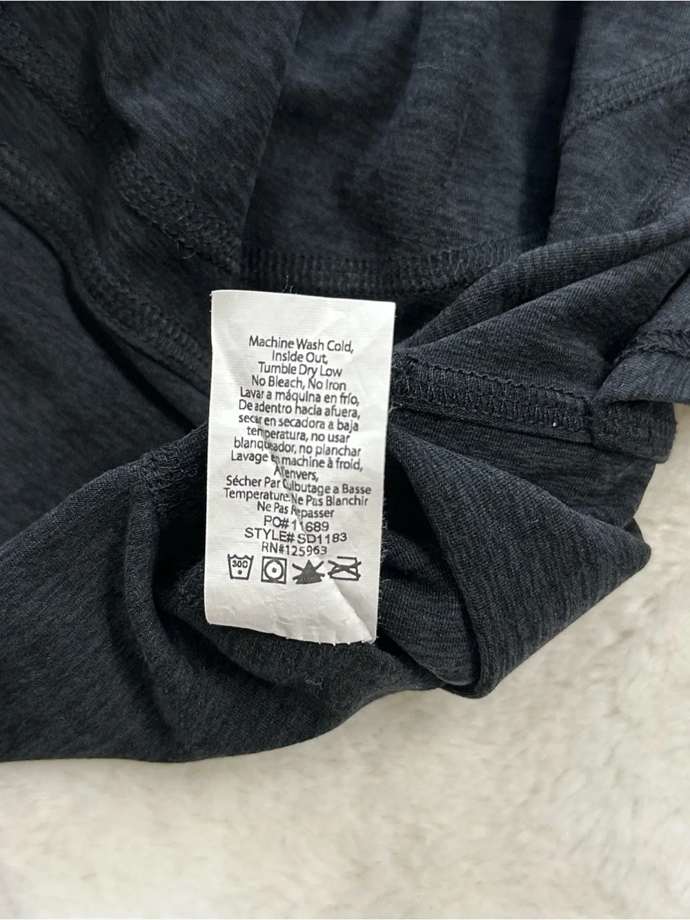 Beyond Yoga Spacedye All Day Flare High Waisted Leggings Blue Medium - Picture 8 of 11